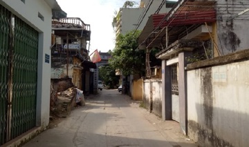 Hà Nội: Nhà đất thổ cư ngõ, hẻm xuống giá 30%