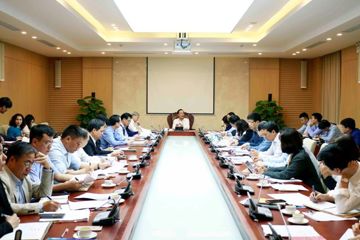 Bộ trưởng Phạm Hồng Hà chủ trì cuộc họp sửa đổi, bổ sung một số điều của Luật Xây dựng, Luật Nhà ở, Luật Kinh doanh bất động sản, Luật Quy hoạch đô thị