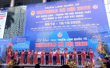 Khai mạc VIETBUILD Hà Nội 2020: 1.400 gian hàng khơi dậy sức sống ngành Xây dựng