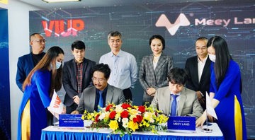 Lễ ký kết hợp tác giữa VIUP và Công ty cổ phần tập đoàn Meey Land