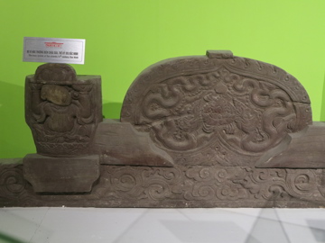 Bộ vì nóc thượng điện chùa Dâu, thế kỷ XIV, Bắc Ninh