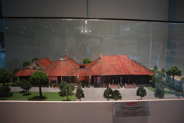 Mô hình chi tiết nhà cổ vùng Nam Bộ