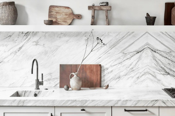 Những vật liệu ốp tường vừa bền, vừa đẹp cho không gian nhà bếp