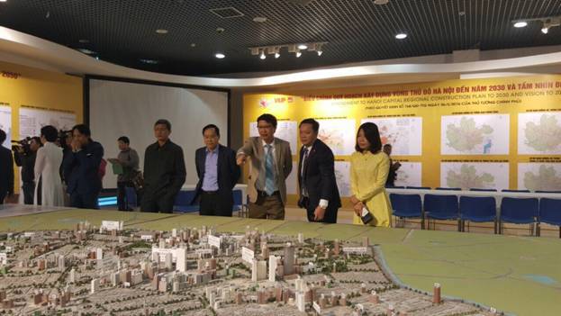 Khai mạc Triển lãm Điều chỉnh Quy hoạch xây dựng Vùng Thủ đô Hà Nội