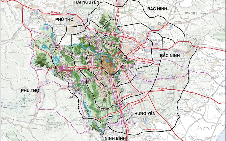 Đẩy mạnh thông tin, tuyên truyền các dự án trọng điểm trong Quy hoạch tổng thể Thủ đô với tầm nhìn 100 năm