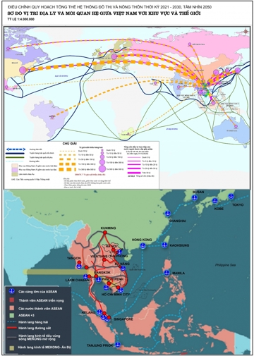 Điều chỉnh Quy hoạch tổng thể hệ thống đô thị và nông thôn thời kỳ 2021 - 2030, tầm nhìn đến năm 2050  