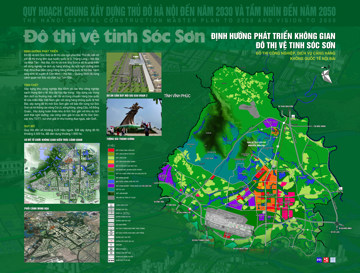 Pano 5: Định hướng phát triển không gian đô thị vệ tinh Sóc Sơn 