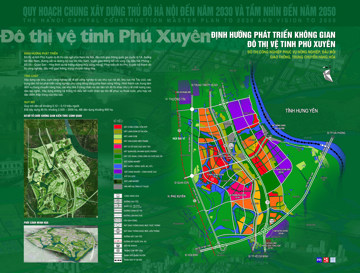 Pano 8: Định hướng phát triển không gian đô thị vệ tinh Phú Xuyên – Phú Minh