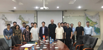 Phó Viện trưởng Viện Quy hoạch đô thị và nông thôn quốc gia tiếp và làm việc với đoàn lãnh đạo các viện thuộc Đại học Chiết Giang