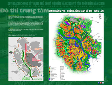 Pano 16: Định hướng phát triển không gian đô thị trung tâm