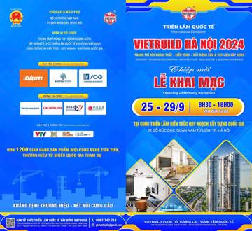 VIETBUILD HÀ NỘI 2024 - LẦN 3 SẮP DIỄN RA VỚI 1200 GIAN HÀNG