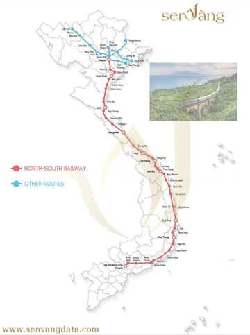 Đề xuất xây đường sắt TP HCM - Cần Thơ - Cà Mau dài 280 km