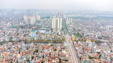 Hai khu dân cư có thể di dời trên đường Trương Định