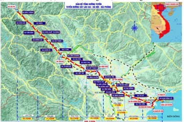 Hơn 22.800 tỷ đồng GPMB cho đường sắt Lào Cai - Hải Phòng qua Lào Cai, Phú Thọ và Hà Nội