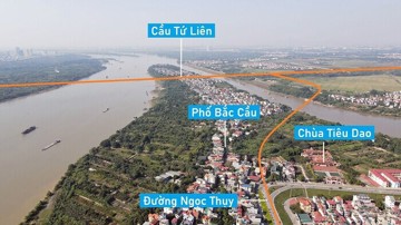 Quận Tây Hồ cập nhật dự án cầu Tứ Liên vào kế hoạch sử dụng đất