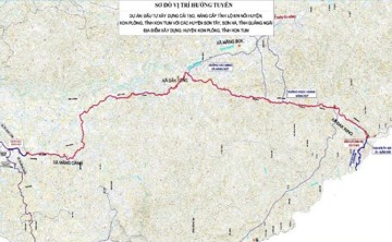 Mở rộng 56 km tỉnh lộ nối Quảng Ngãi - Kon Tum