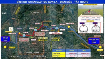 Hơn 11.500 tỷ đồng làm cao tốc Sơn La - cửa khẩu Tây Trang