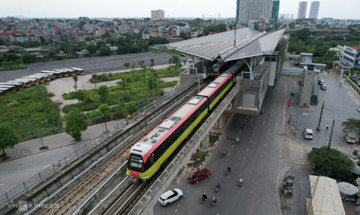 Vận hành thương mại đoạn trên cao metro Nhổn - ga Hà Nội từ ngày 8/8