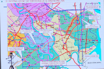 Long An dự kiến khởi công đường dẫn vào ba cây cầu gần 4.800 tỷ đồng vào năm 2025