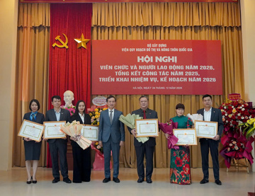 Cung Triển lãm kiến trúc, Quy hoạch xây dựng Quốc gia tham dự Hội nghị viên chức, người lao động năm 2026, tổng kết công tác năm 2025, triển khai nhiệm vụ, kế hoạch năm 2026