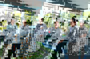 Bộ Xây dựng kiểm tra tiến độ triển khai các dự án nhà ở xã hội ở Đà Nẵng