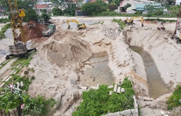 Bắc Ninh: Giá cát tăng đột biến