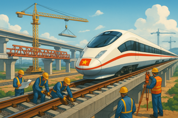 Bộ Xây dựng đề xuất loạt điều chỉnh quan trọng tại dự án đường sắt tốc độ cao Bắc-Nam