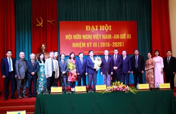 Thứ trưởng Lê Quang Hùng được bầu giữ chức Chủ tịch Hội Hữu nghị Việt Nam - An-giê-ri nhiệm kỳ 2016 - 2020
