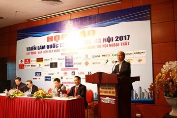 Họp báo giới thiệu Triển lãm Quốc tế Xây dựng VIETBUILD Hà Nội 2017