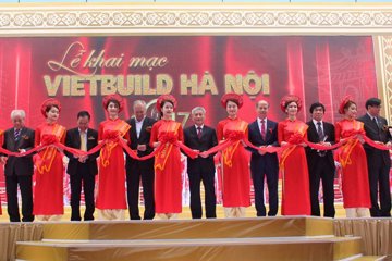 Khai mạc Hội chợ triển lãm Quốc tế Vietbuild Hà Nội 2017