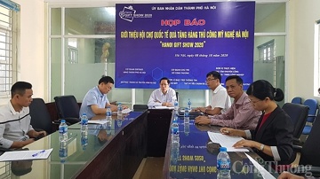 400 gian hàng tham gia Hội chợ quốc tế Quà tặng hàng thủ công mỹ nghệ Hà Nội 2020