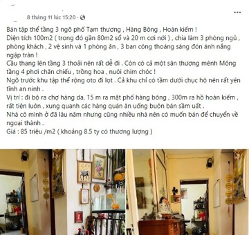 Chung cư cao cấp chào thua, căn hộ cũ trung tâm Hà Nội bán giá giật mình