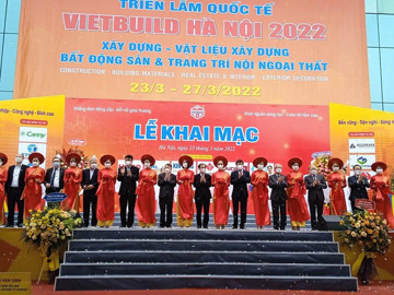 Khai mạc Triển lãm quốc tế VIETBUILD Hà Nội 2022