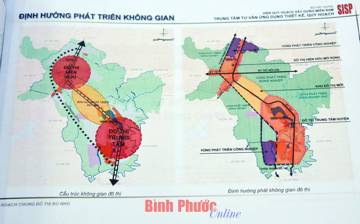Quy hoạch đô thị Bù Nho phải phù hợp với quy hoạch chung của tỉnh