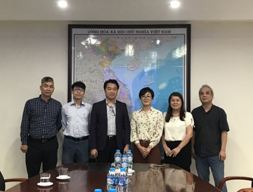 Phó Viện trưởng VIUP tiếp đại diện Đại học RMIT & Alluvium Group