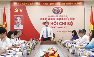 Vụ Quy hoạch - Kiến trúc quyết tâm hoàn thành xuất sắc nhiệm vụ chính trị, chuyên môn