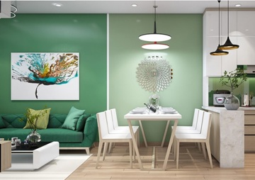 Nội thất xanh trở thành xu hướng nổi bật trong thiết kế nhà ở hiện đại