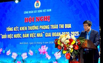 Vinh danh 86 “bông hồng thép” ngành Xây dựng tỏa sáng giữa áp lực kép