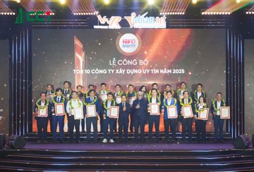 Vinh danh doanh nghiệp uy tín lĩnh vực bất động sản, xây dựng, vật liệu xây dựng