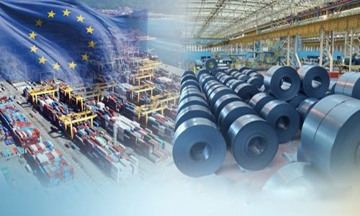 EU áp thuế chống bán phá giá tạm thời 12,1% với thép cán nóng Việt Nam