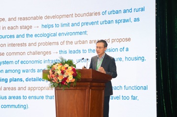 Viện trưởng VIUP tham dự và trình bày tham luận tại Diễn đàn Phát triển bền vững Việt Nam năm 2026 với chủ đề “Quy hoạch chiến lược địa phương: Phát triển – Bảo tồn – Thích ứng – Kết nối”.