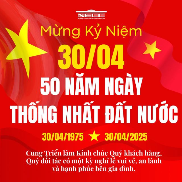 CHÚC MỪNG KỶ NIỆM 50 NĂM NGÀY GIẢI PHÓNG MIỀN NAM THỐNG NHẤT ĐẤT NƯỚC (30/4/1975 - 30/4/2025)