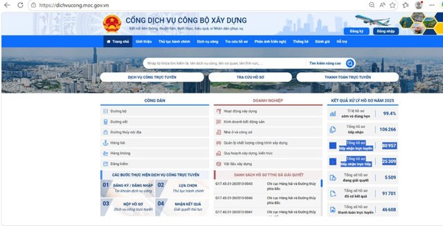 Bộ Xây dựng công bố cắt giảm, đơn giản hóa gần 300 thủ tục hành chính